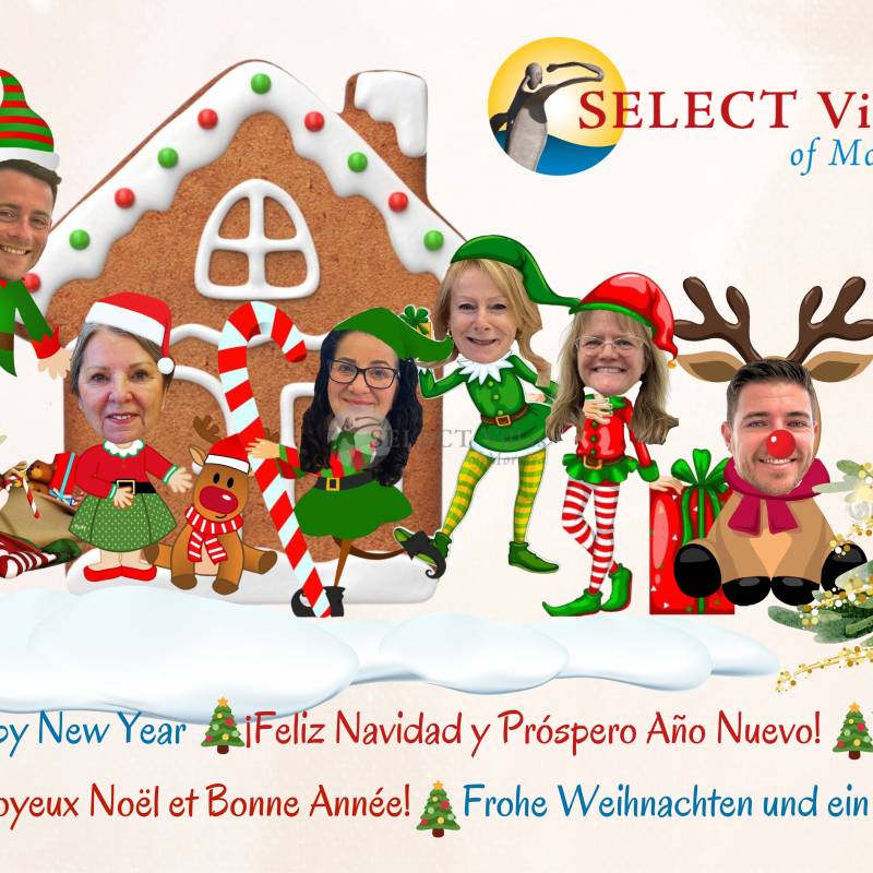 The Select Villas team would like to wish you and your loved ones a joyful and peaceful festive season