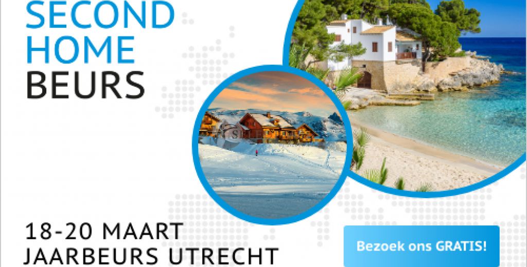 SELECT VILLAS brings you the property of your dreams at the Second Home Expo 2022, held from March 18 to 20 in Utrecht, Netherlands