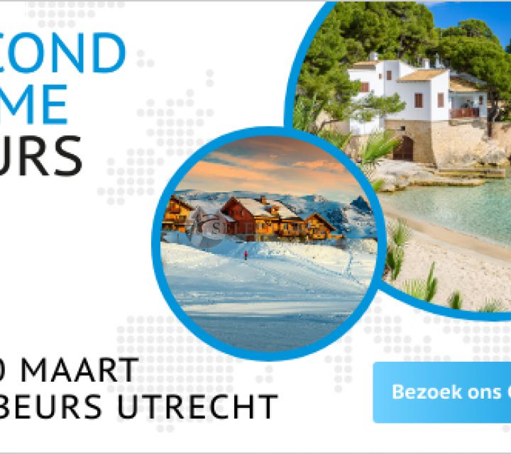 SELECT VILLAS brings you the property of your dreams at the Second Home Expo 2022, held from March 18 to 20 in Utrecht, Netherlands
