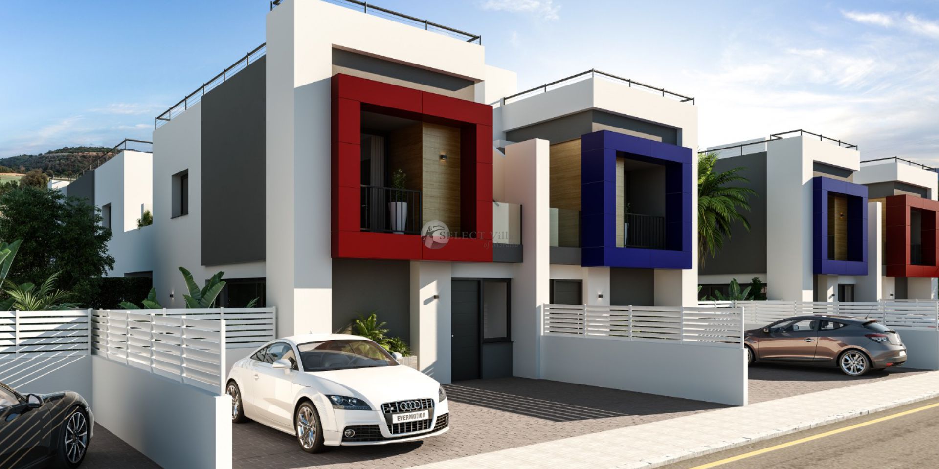 New Build Linked Villa For Sale in Denia